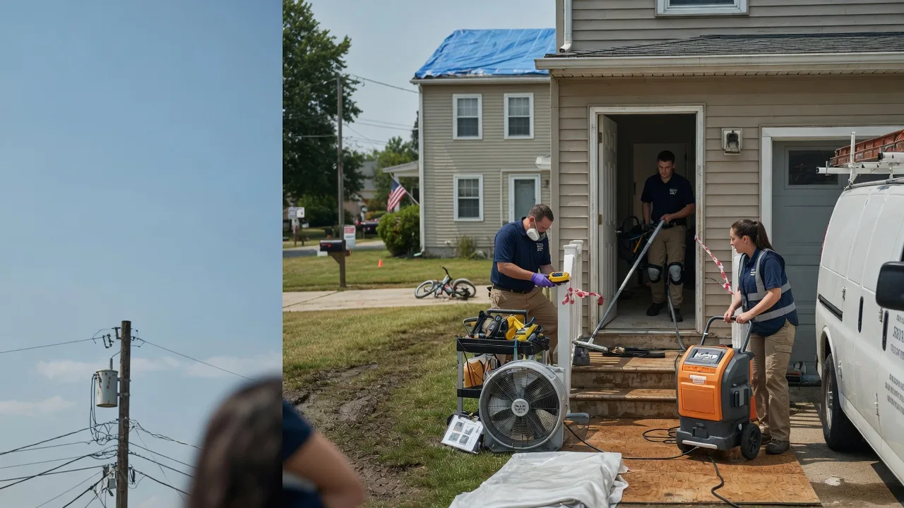 Water Damage Repair in Crivitz, WI near me